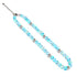 Aquamarine | Silver | Mermaid Glass Statement Necklace